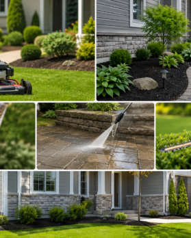 Exterior property maintenance services in Kingston